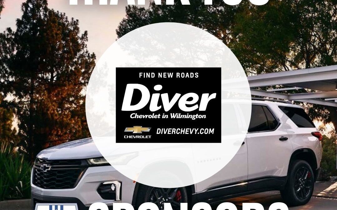 Thank you sponsors: Diver Chevy