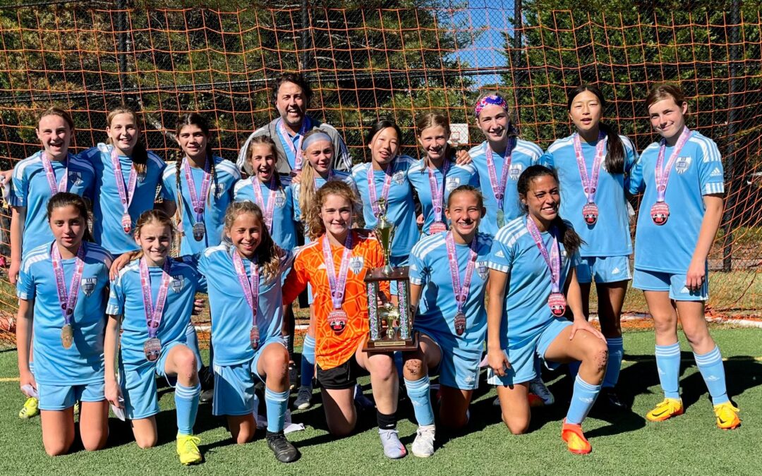 DEFC ’09 Girls Champions at the WAGS Rael Vodicka Memorial Tournament