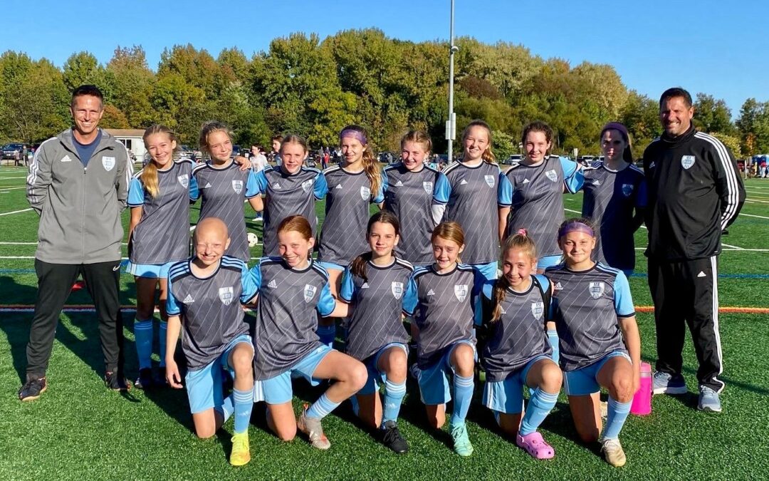 ’09 Girls Black – Mount Laurel United Columbus Day Tournament Champions