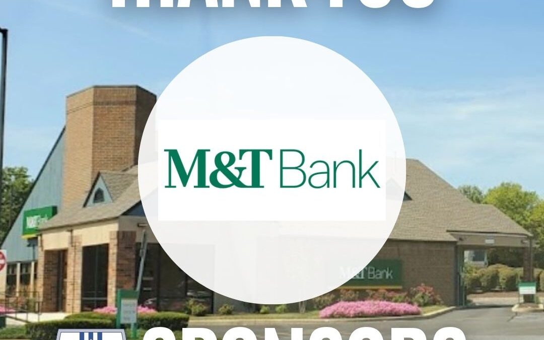 Thank You Sponsors: M&T Bank