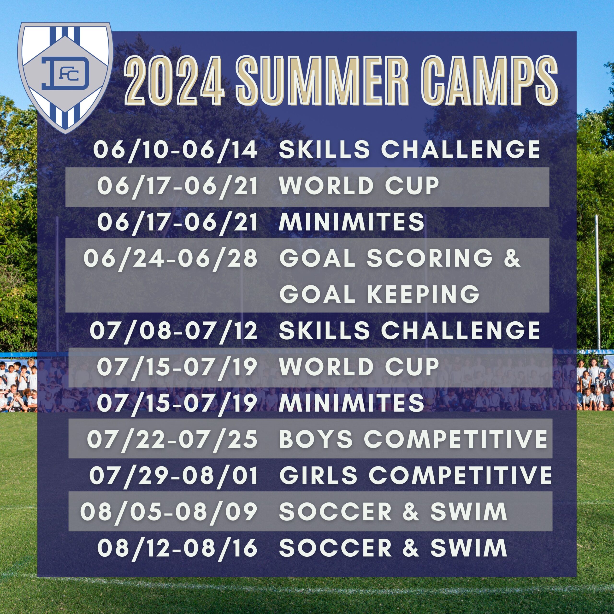 Summer Camps Delaware FC